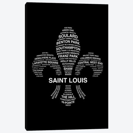 St. Louis Flag Canvas Print by Benton Park Prints | iCanvas