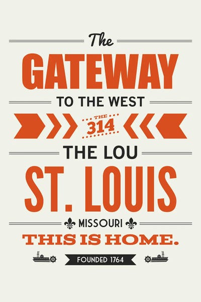 Benton Park Prints: St. Louis: This Is Home by Benton Park Prints