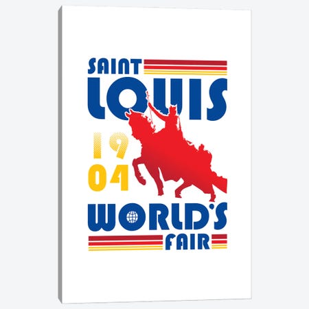 St. Louis World's Fair Canvas Print #BPP169} by Benton Park Prints Canvas Artwork