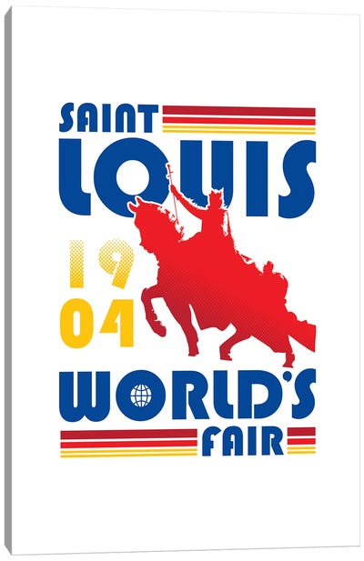 St. Louis World's Fair Canvas Art Print - Benton Park Prints