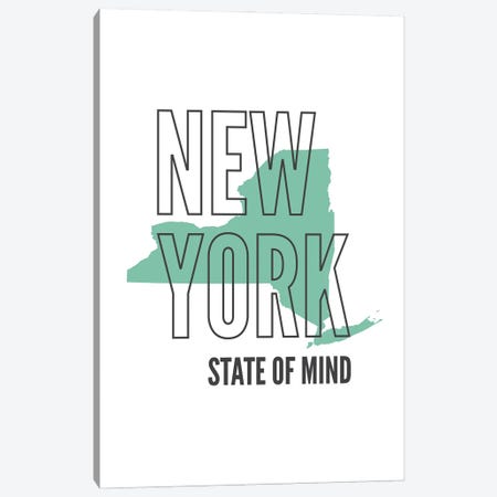 New York State Of Mind Canvas Print #BPP182} by Benton Park Prints Canvas Art