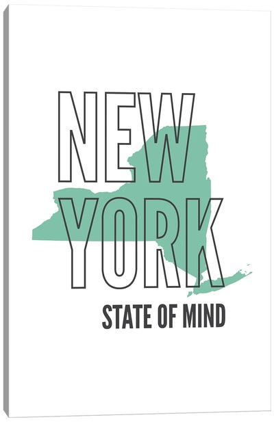 New York State Of Mind Canvas Art Print - Benton Park Prints