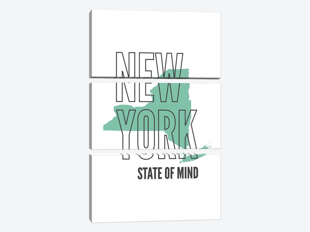 New York State Of Mind by Benton Park Prints 3-piece Canvas Artwork