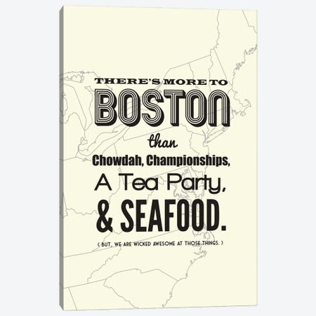 More to Boston - Light Canvas Print #BPP200} by Benton Park Prints Art Print
