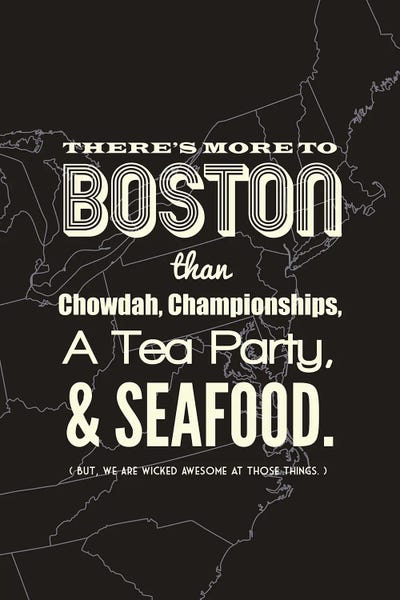 Benton Park Prints: More to Boston - Dark by Benton Park Prints