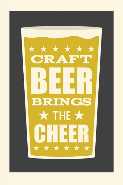 Benton Park Prints: Craft Beer Brings The Cheer by Benton Park Prints