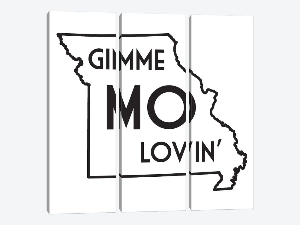 Gimme Mo Lovin' by Benton Park Prints 3-piece Canvas Art Print
