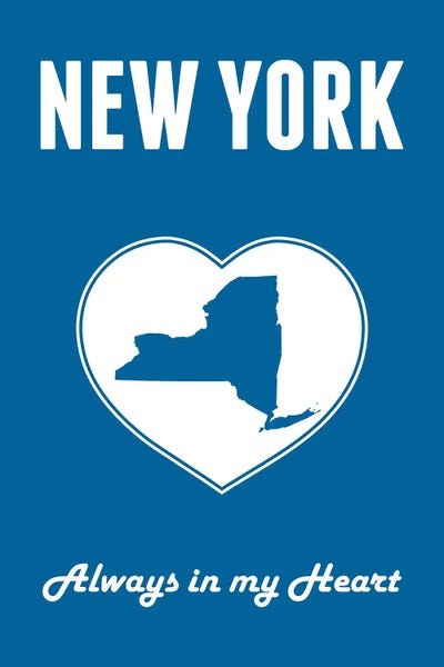 Benton Park Prints: New York - Always In My Heart by Benton Park Prints