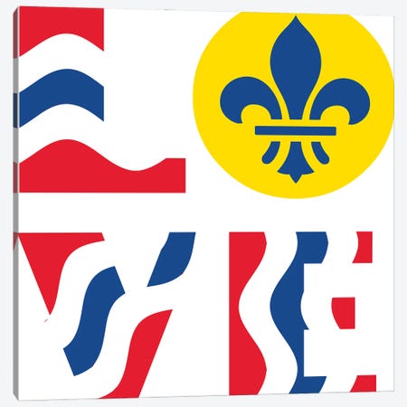 St. Louis Missouri Flag | Art Board Print