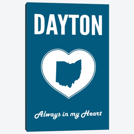 Dayton - Always In My Heart Canvas Print #BPP311} by Benton Park Prints Canvas Print