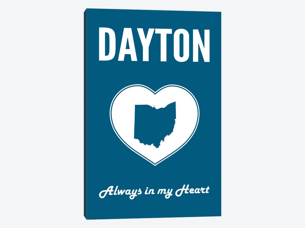 Dayton - Always In My Heart by Benton Park Prints 1-piece Canvas Print