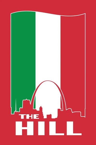 Missouri: The Hill - St. Louis by Benton Park Prints