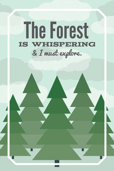 Adventure: The Forest is Whispering by Benton Park Prints