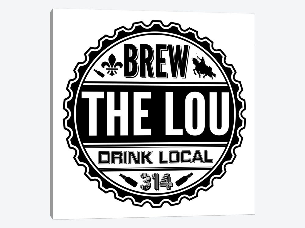 Brew The Lou by Benton Park Prints 1-piece Art Print