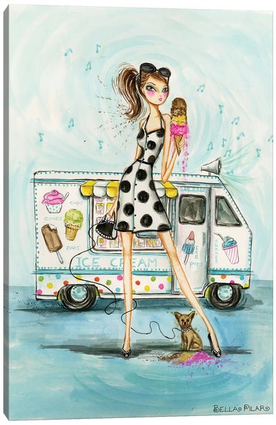 Fall Canvas Art Print - Ice Cream & Popsicle Art