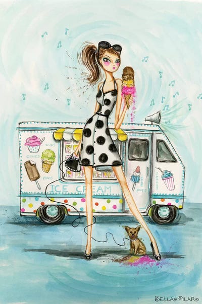 Kids Transportation Art: Fall by Bella Pilar