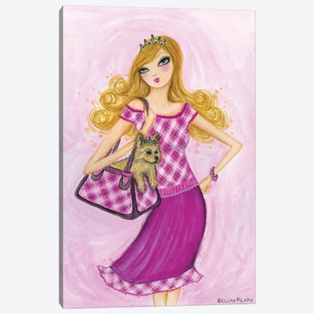 Shop Princesses Canvas Print #BPR115} by Bella Pilar Art Print