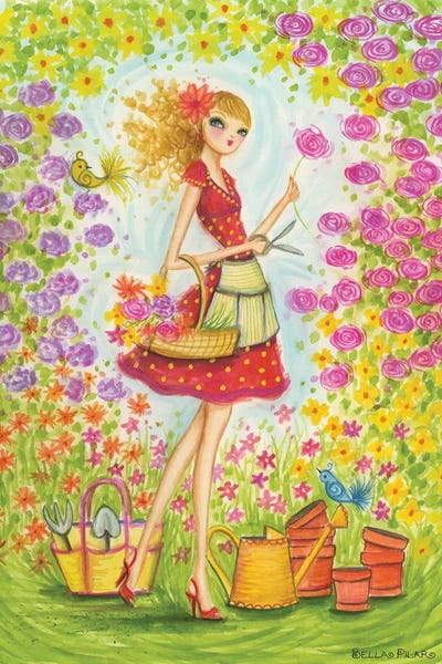 Gardening: Sprung Gardener by Bella Pilar
