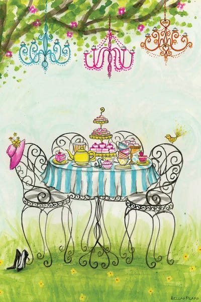Chandeliers: Tea Party Garden Tea Party by Bella Pilar