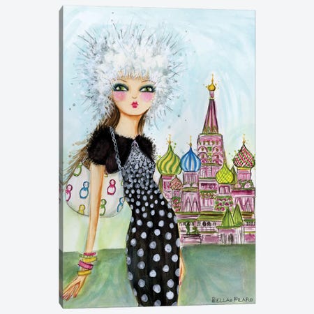 Moscow Canvas Print #BPR145} by Bella Pilar Canvas Wall Art