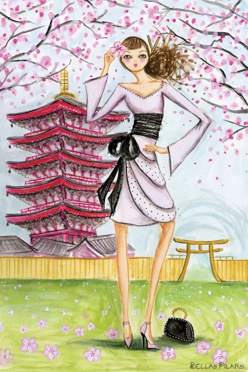 Tokyo by Bella Pilar wall art