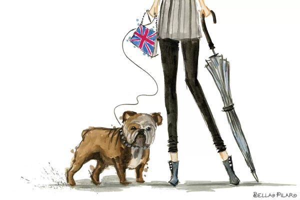 Women's Pants: Girl's Best Friend by Bella Pilar