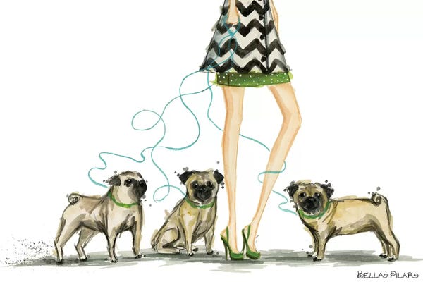 Pugs: Girls Best Friend #2 by Bella Pilar