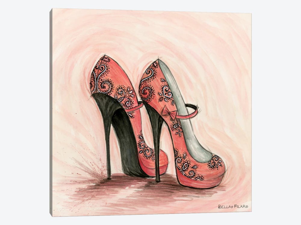 Yes, I Need Lace Shoes! by Bella Pilar 1-piece Canvas Art Print