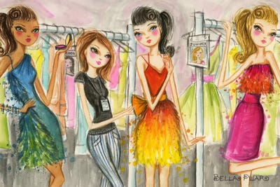 Runway Royalty #3 by Bella Pilar art print