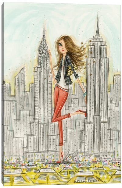 New York Canvas Art Print - Bella Pilar