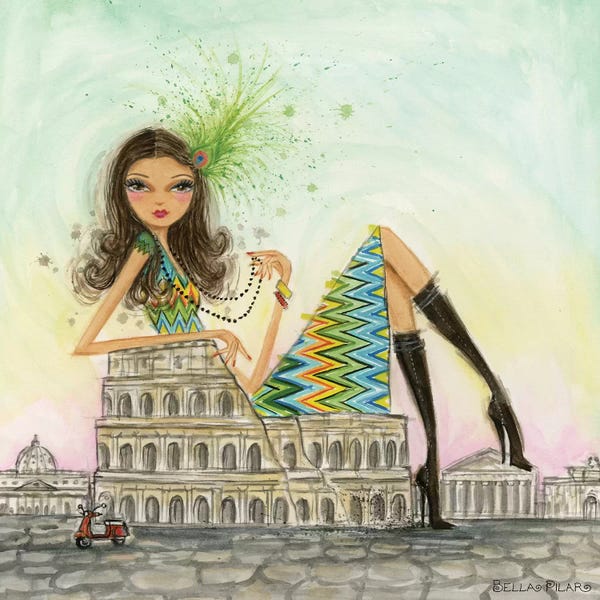 Ancient Ruins: Roman Holiday by Bella Pilar