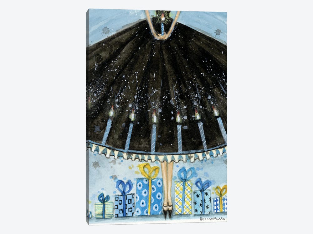 Hannukah Gifts by Bella Pilar 1-piece Canvas Wall Art