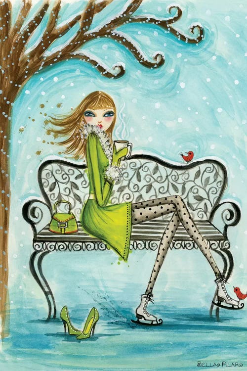 Cocoa Break by Bella Pilar wall art