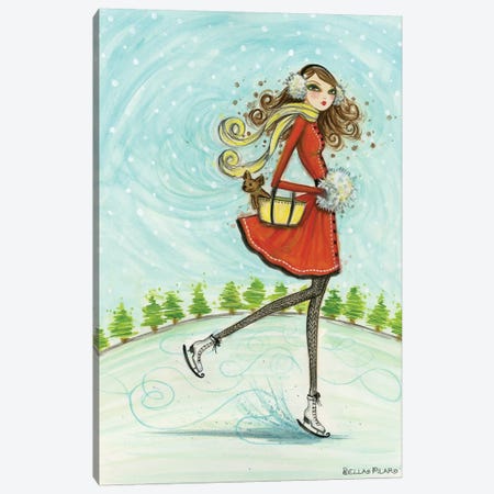 Skate Away Canvas Print #BPR271} by Bella Pilar Canvas Print