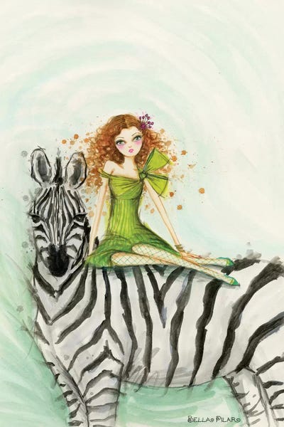 Zebras: Zebra Zia by Bella Pilar