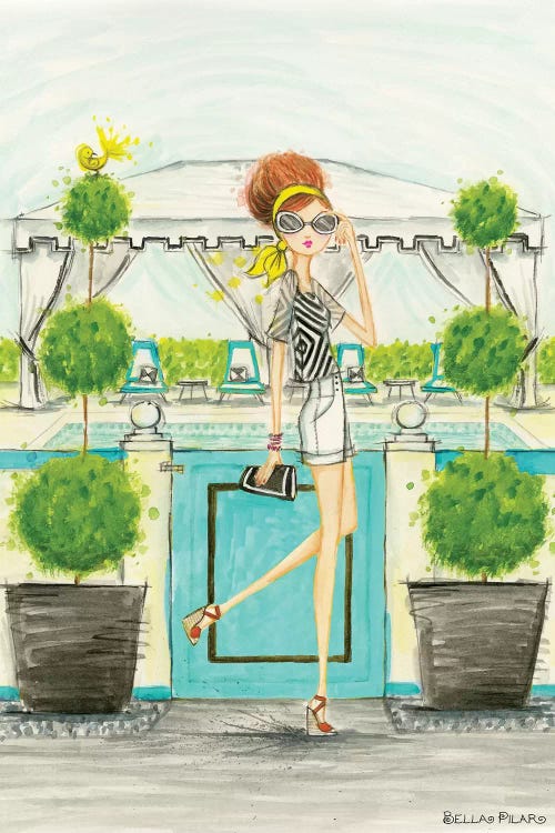 Cabana by Bella Pilar wall art