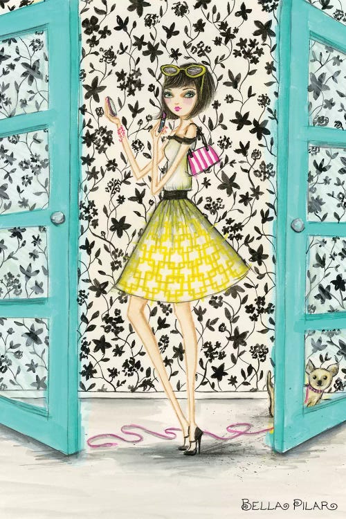 Luxe Retreat Doorway by Bella Pilar wall art
