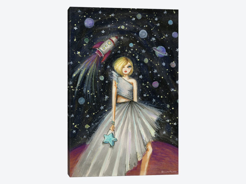 Astro Angel by Bella Pilar 1-piece Art Print