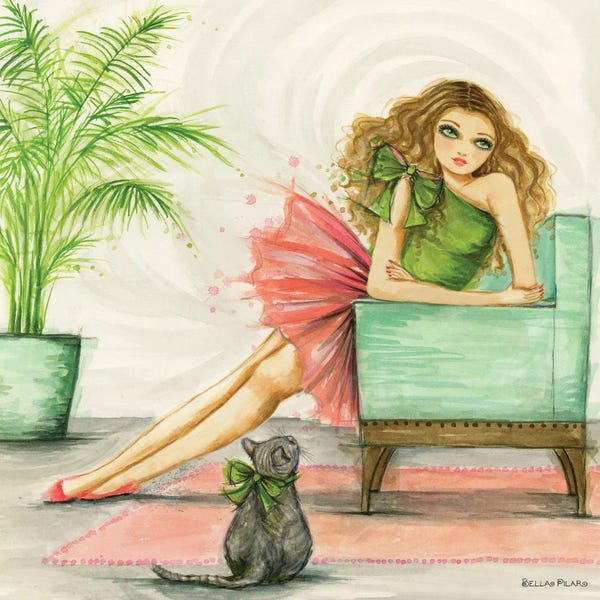 Party Animals: Cat Person by Bella Pilar