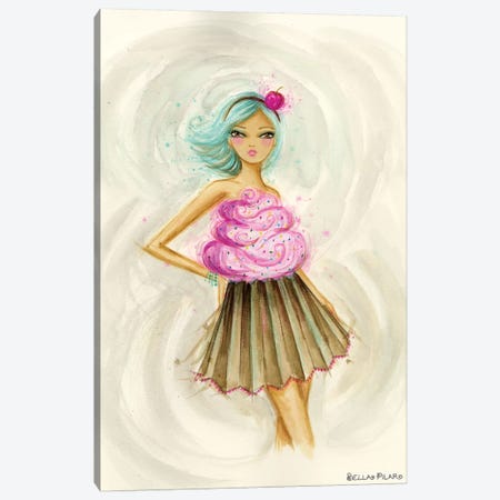 Cupcake Dress Canvas Print #BPR317} by Bella Pilar Canvas Print