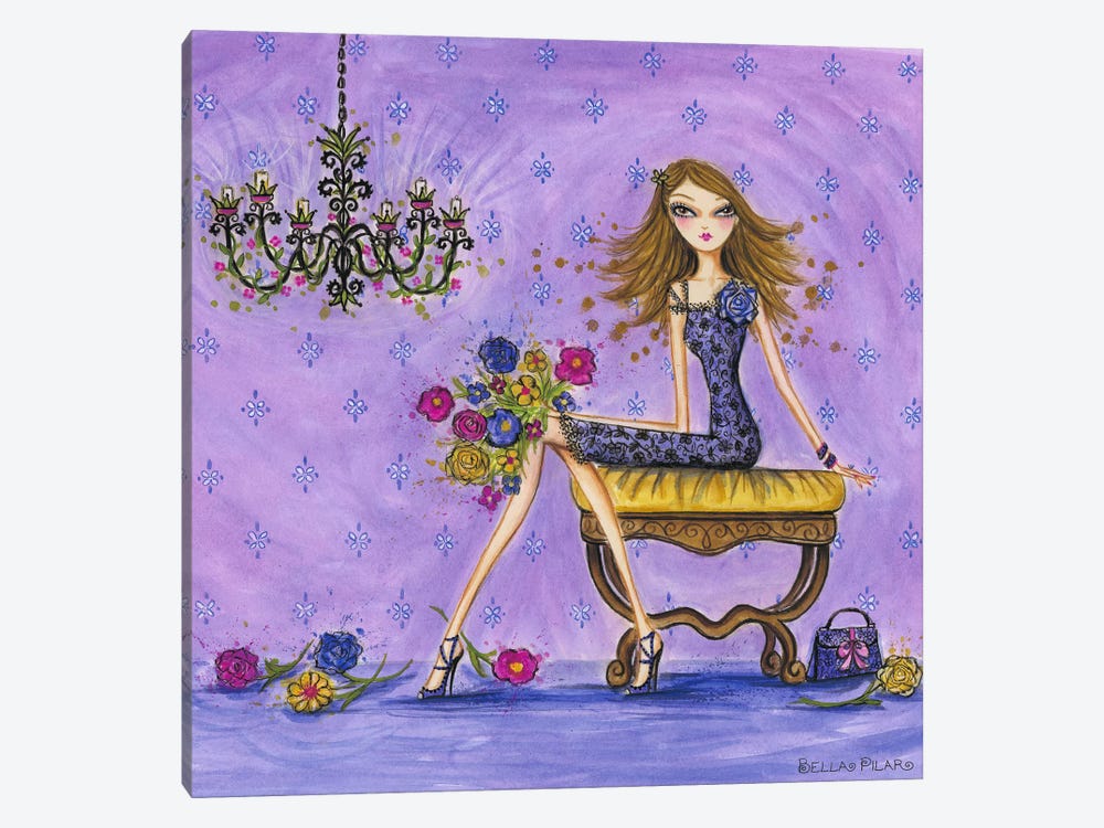 Best dress Very Violet by Bella Pilar 1-piece Canvas Wall Art