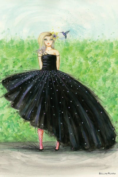 Fashion Illustrations: Gala Al Fresco by Bella Pilar