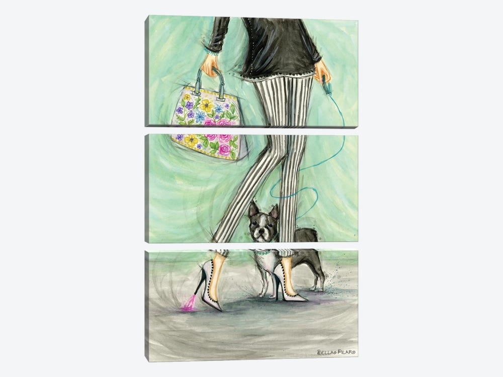 Oh Darn Mila Just Got These Shoes by Bella Pilar 3-piece Canvas Art
