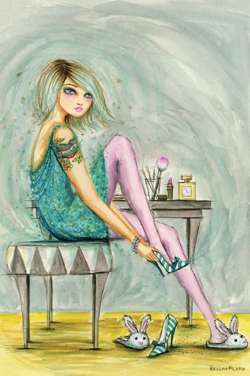 Heels, The Final Touch by Bella Pilar wall art