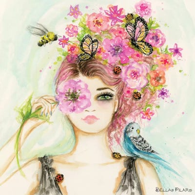 Spring Goddess by Bella Pilar art print