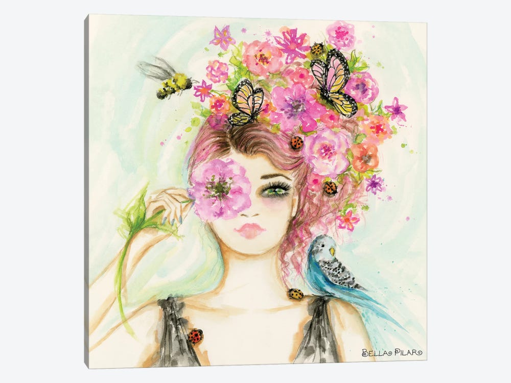 Spring Goddess by Bella Pilar 1-piece Art Print