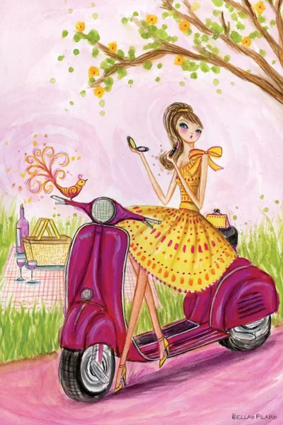 Scooters: French Country Picnic by Bella Pilar