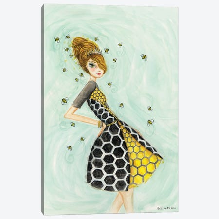 Queen Bee Canvas Print #BPR386} by Bella Pilar Canvas Wall Art