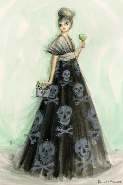 Cocktails & Mixed Drinks: Lizzie And A Purse Full Of Poison by Bella Pilar