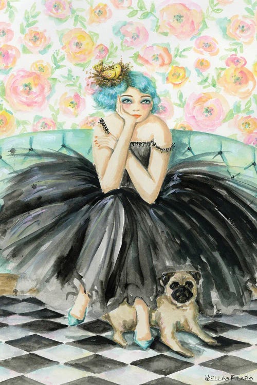 Eloise And George by Bella Pilar wall art